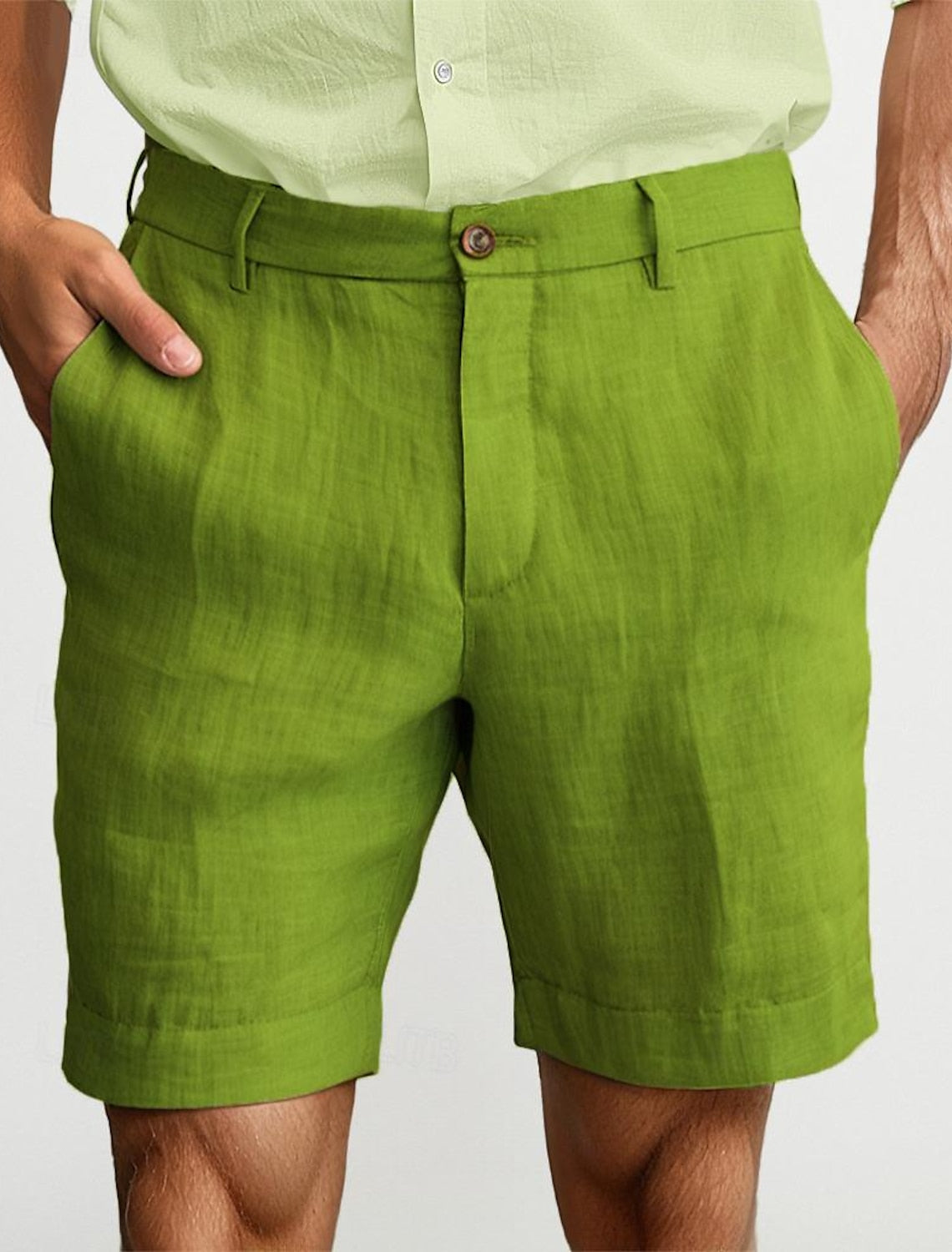 Shorts d'été en lin – Shorts respirants et légers pour homme