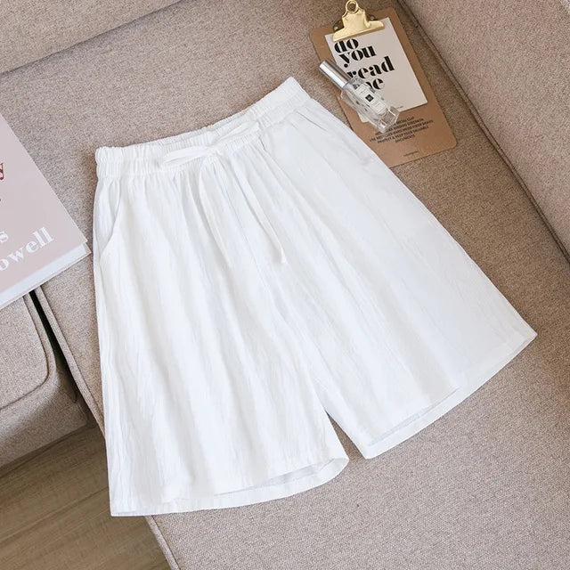 Shorts en coton été – Shorts légers et confortables pour hommes et femmes