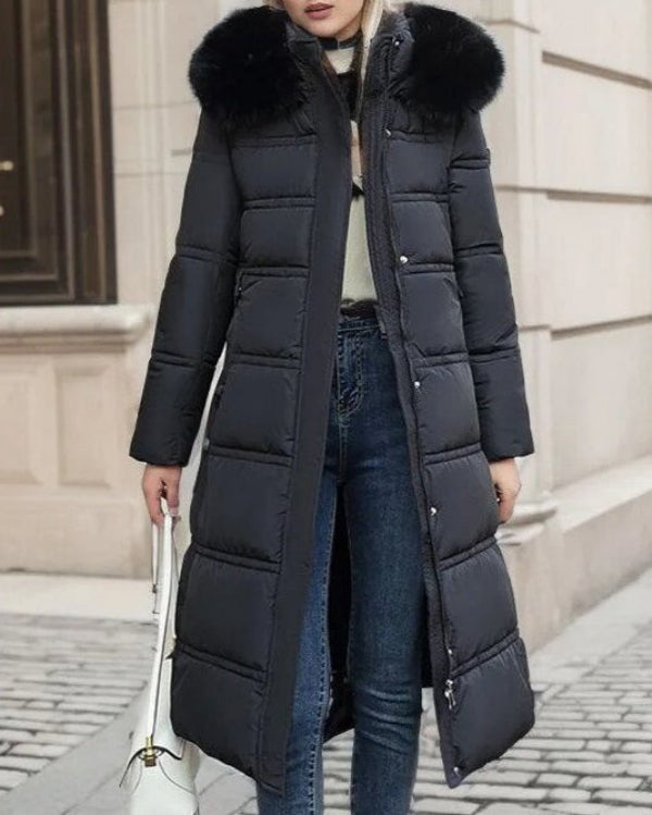 Veste d'hiver femme – Manteau matelassé confortable et chaud