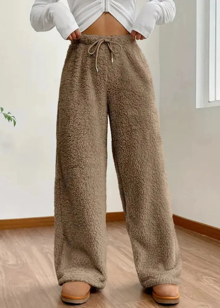 Pantalon lounge confortable – Pantalon doux et élégant pour détente