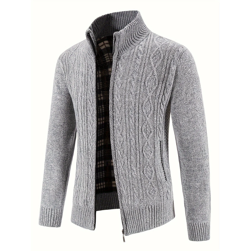 Cardigan homme hiver – Pull confortable en laine doux