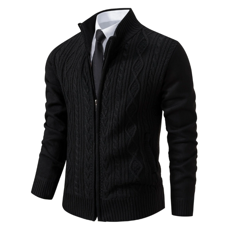 Cardigan homme hiver – Pull confortable en laine doux