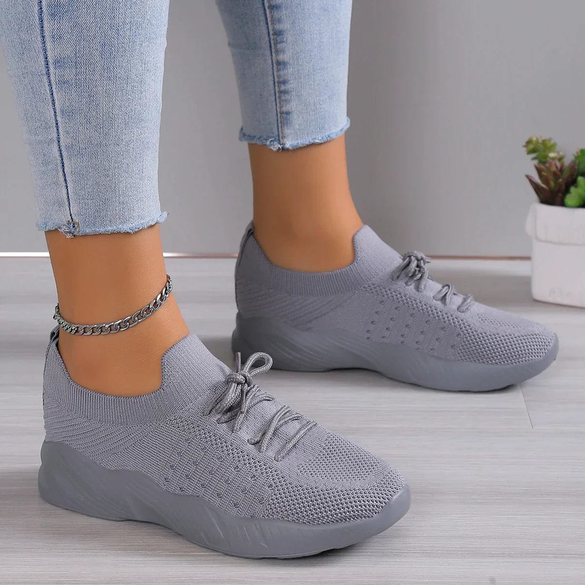 Chaussures confortables femme – Baskets légères et élégantes pour tous les jours