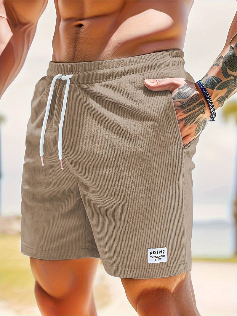 Shorts de plage confortables – Shorts sportifs légers et respirants pour hommes