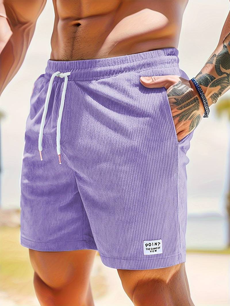 Shorts de plage confortables – Shorts sportifs légers et respirants pour hommes