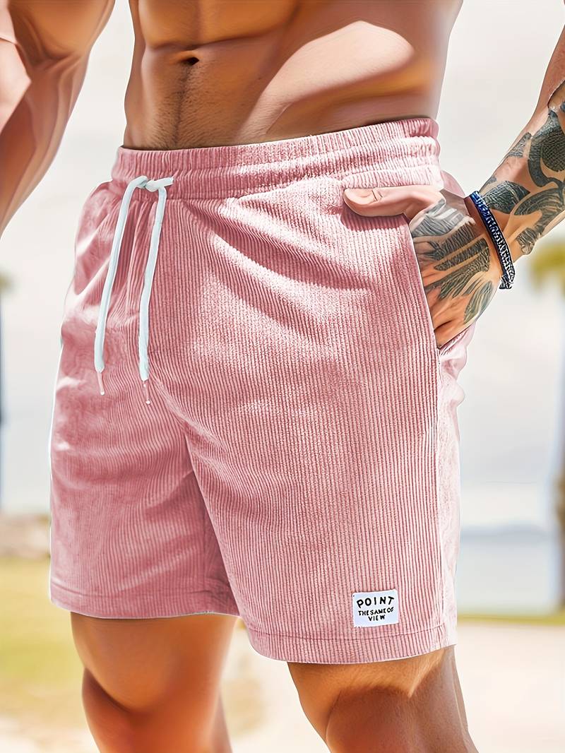 Shorts de plage confortables – Shorts sportifs légers et respirants pour hommes