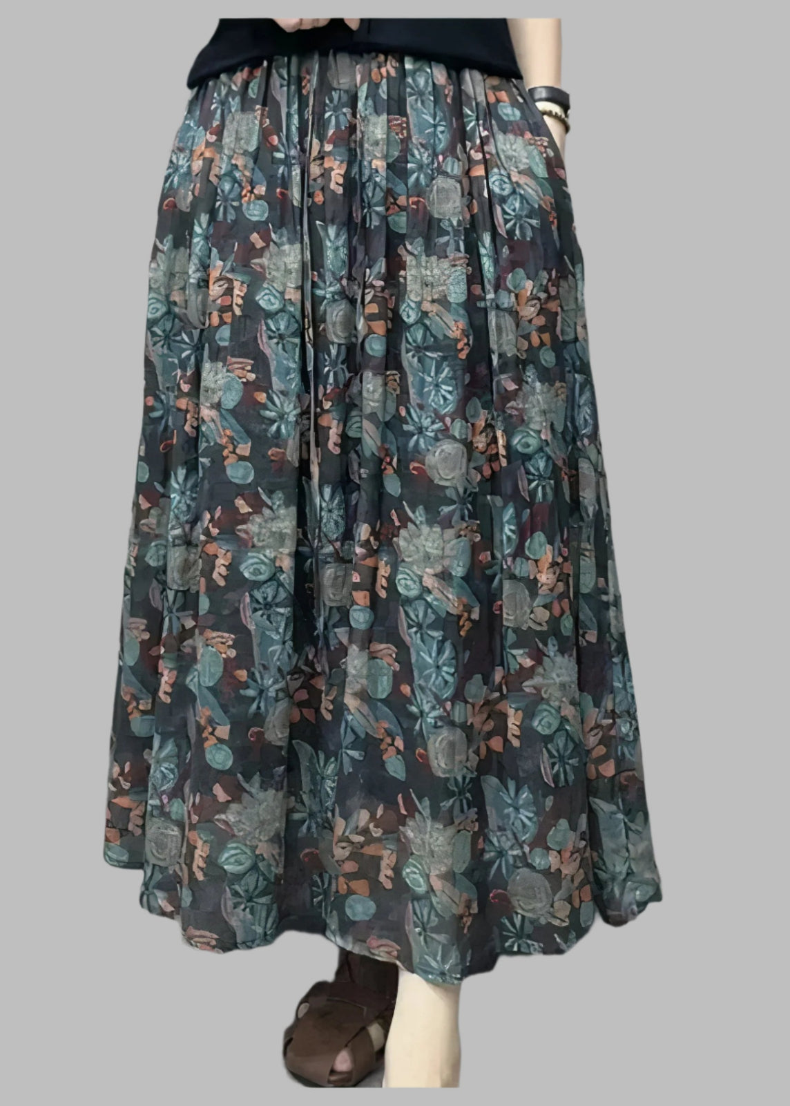 Jupe maxi été femme – Jupe boho fluide et légère