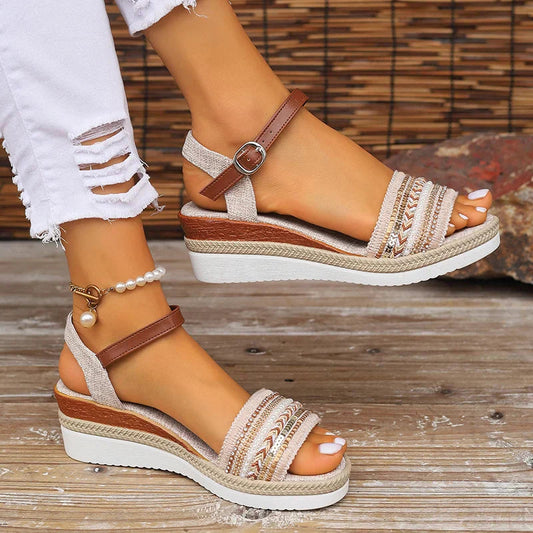 Sandales d'été femme – Sandales Boho stylées et confortables