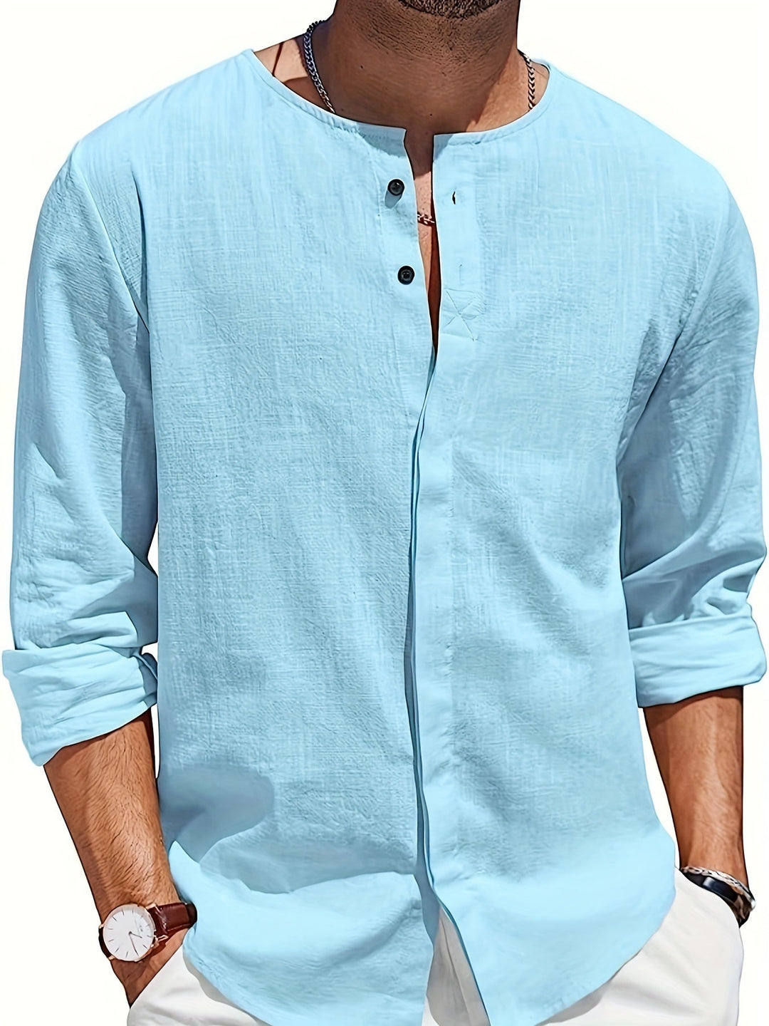 Chemise de plage homme – Chemise légère et stylée pour été