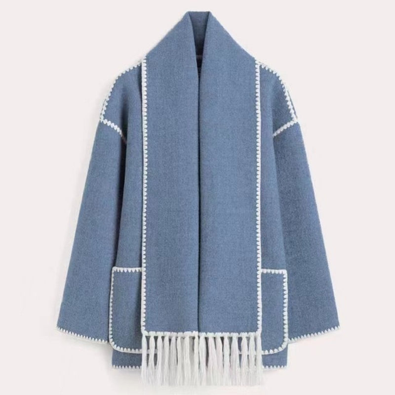 Cape en laine femme – Manteau élégant et chaud pour l'hiver