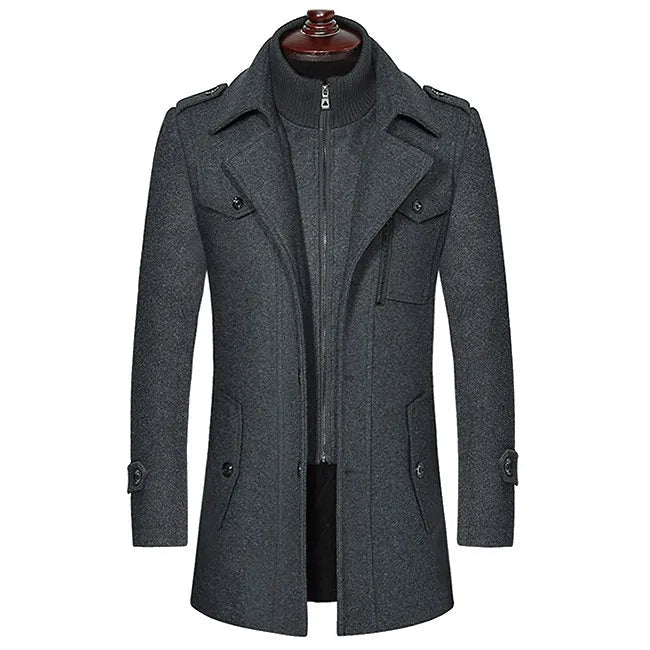 Manteau d'hiver décontracté – Veste douillette et chaude pour homme