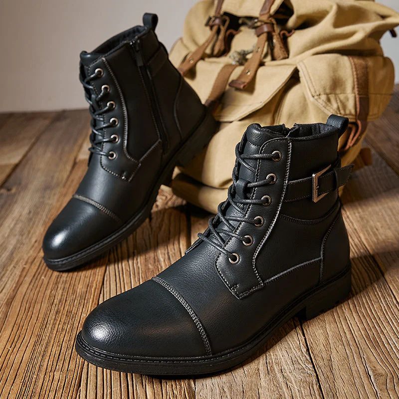 Bottes cuir homme – Bottes élégantes en cuir pour occasions spéciales