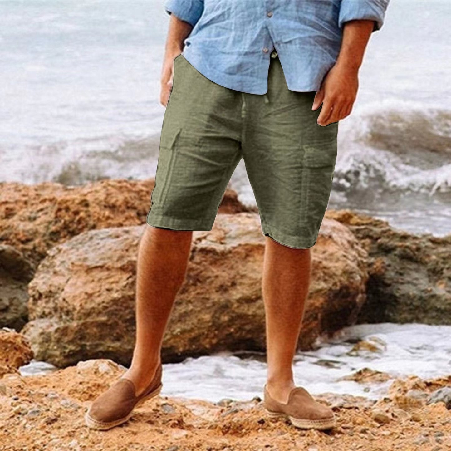 Shorts en lin homme – Shorts élégants et légers pour été