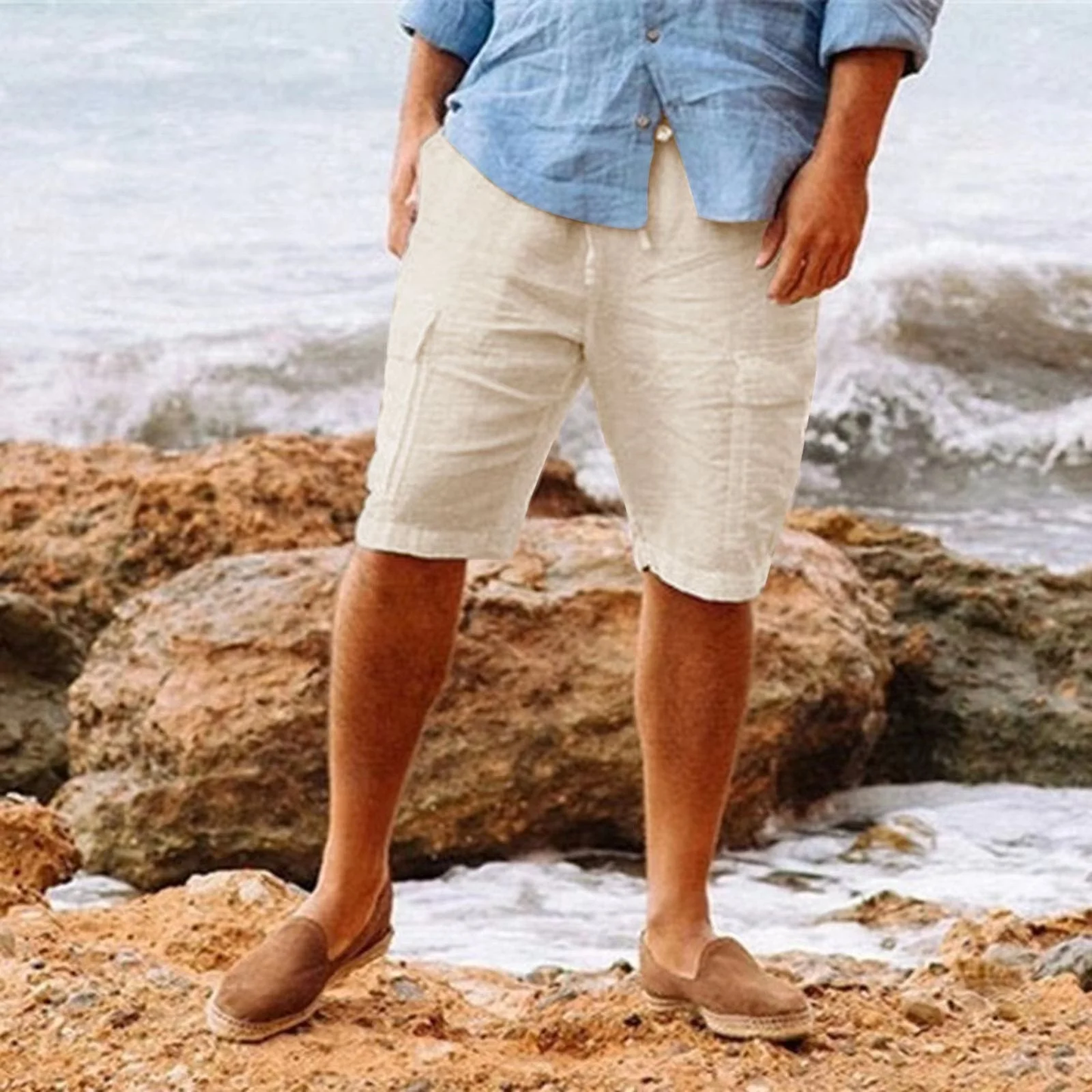 Shorts en lin homme – Shorts élégants et légers pour été