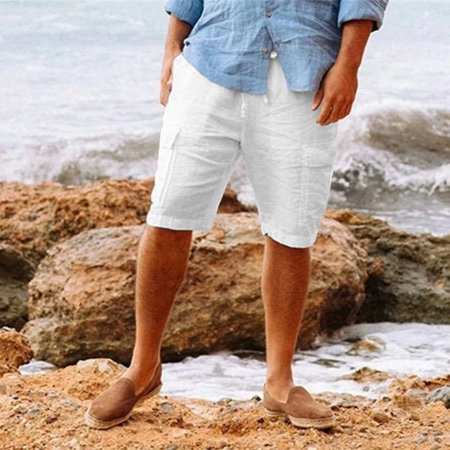 Shorts en lin homme – Shorts élégants et légers pour été