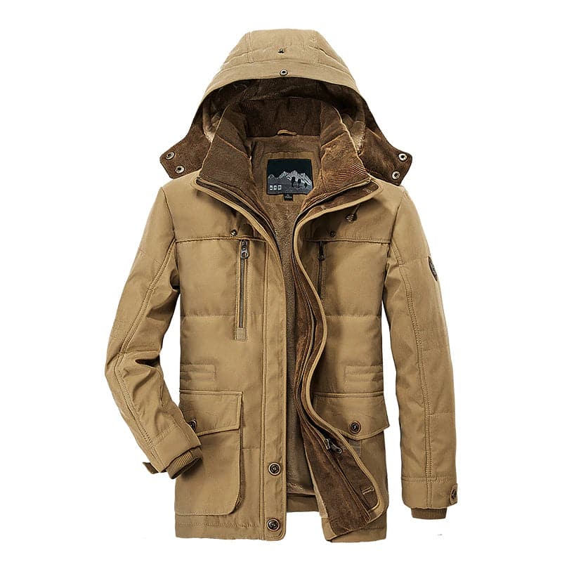 Veste d'hiver homme – Manteau élégant en laine pour saison froide