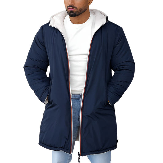 Veste d'hiver homme – Veste réversible élégante et chaude