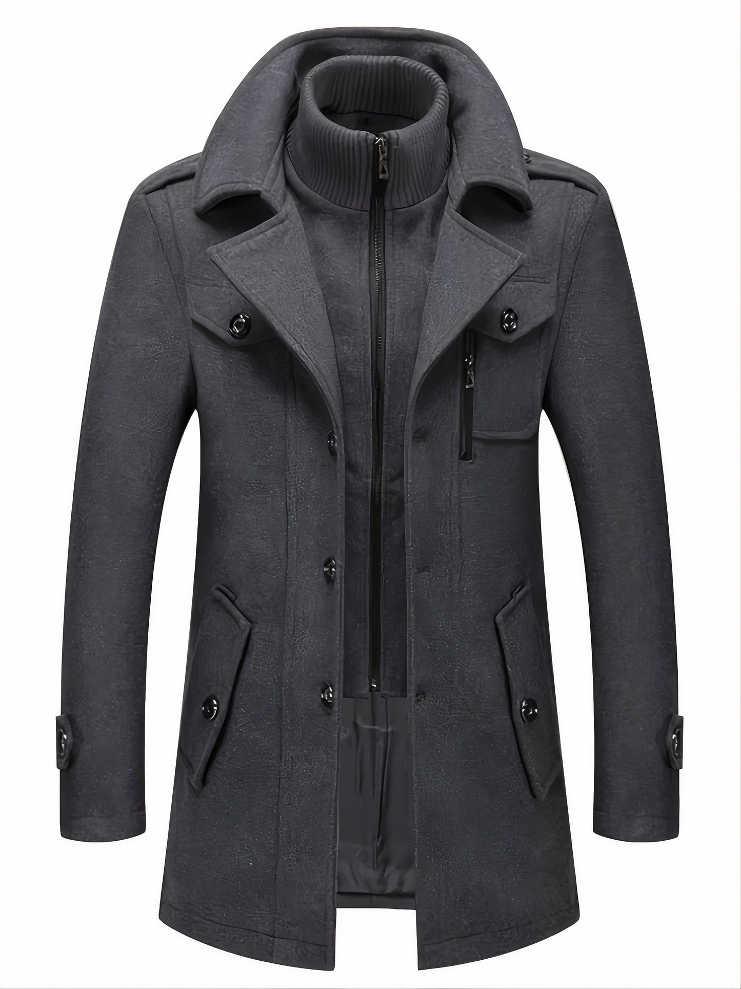 Manteau d'hiver homme – Manteau élégant chaud et stylé