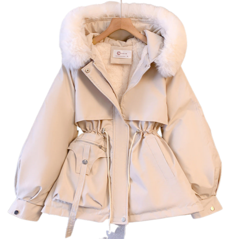 Manteau d'hiver femme – Manteau élégant et luxueux en laine pour occasions spéciales