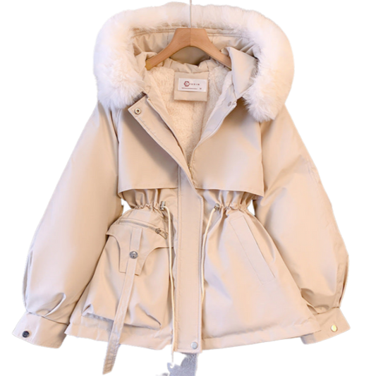 Manteau d'hiver femme – Manteau élégant et luxueux en laine pour occasions spéciales