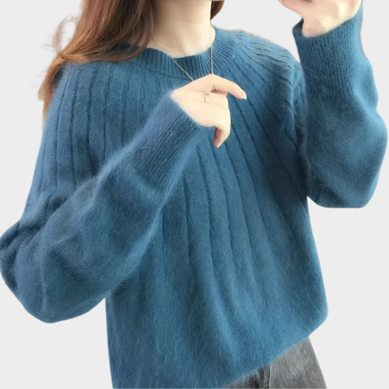 Pull en tricot femme – Pull élégant et confortable pour automne-hiver