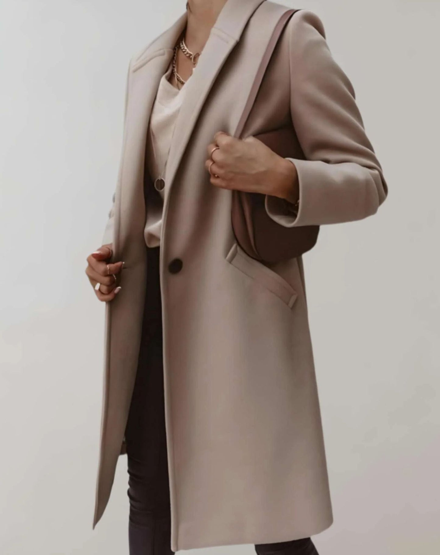 Manteau trench femme – Trench élégant en tissu léger pour toutes occasions