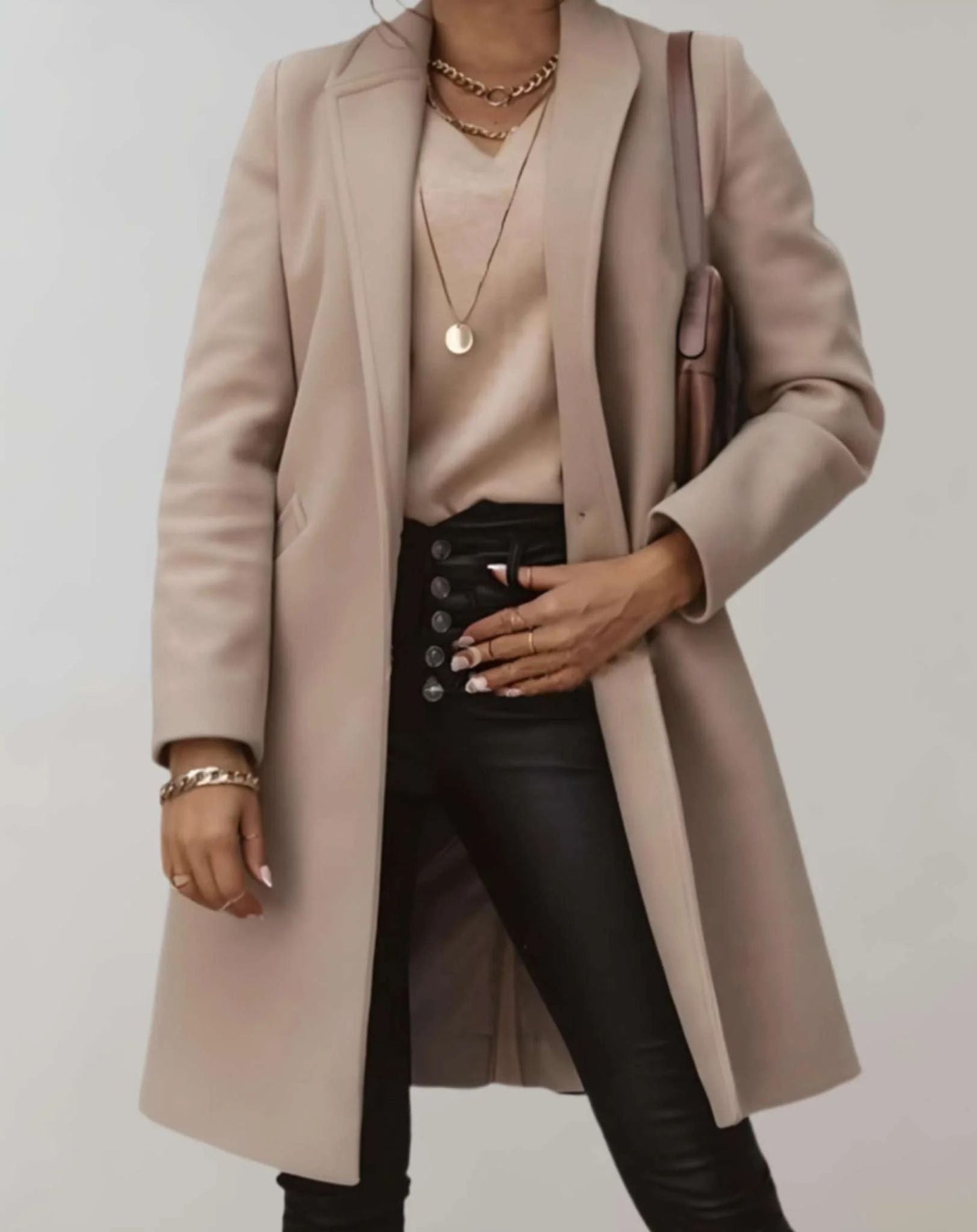 Manteau trench femme – Trench élégant en tissu léger pour toutes occasions