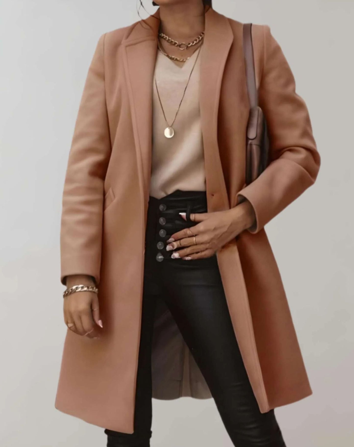 Manteau trench femme – Trench élégant en tissu léger pour toutes occasions