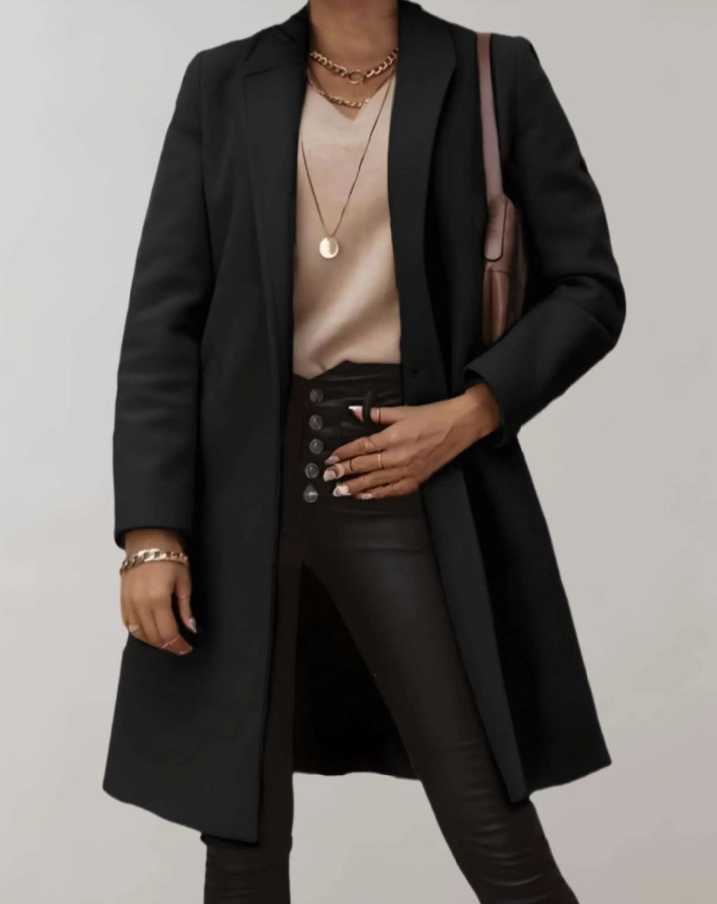 Manteau trench femme – Trench élégant en tissu léger pour toutes occasions