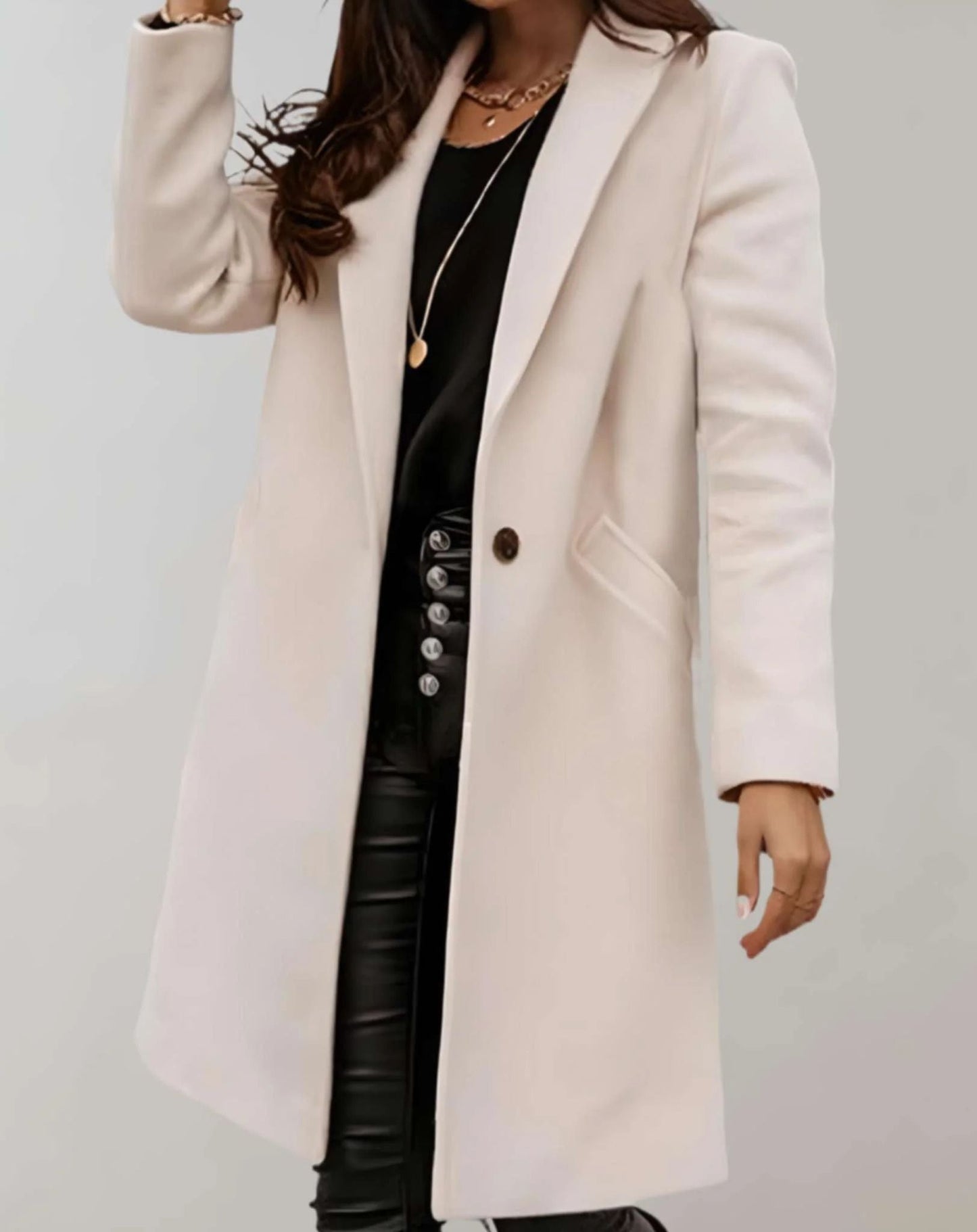 Manteau trench femme – Trench élégant en tissu léger pour toutes occasions