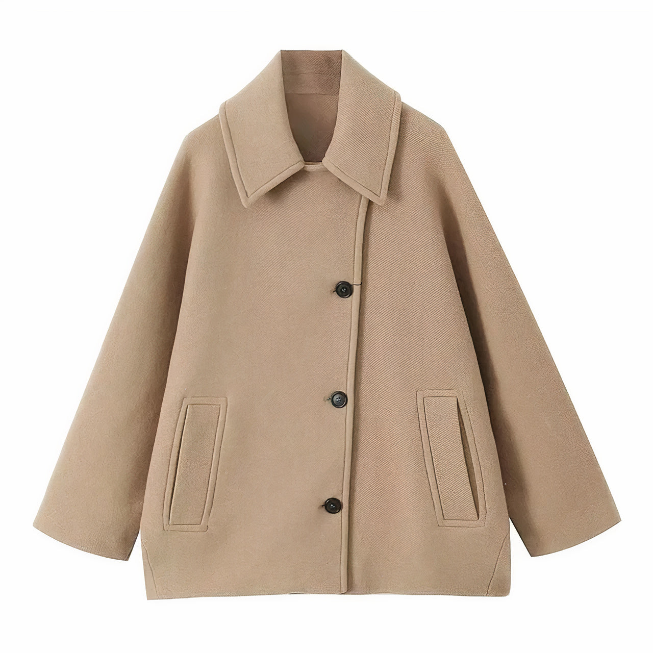 Manteau femme élégant et chaud – Veste chic en laine pour hiver