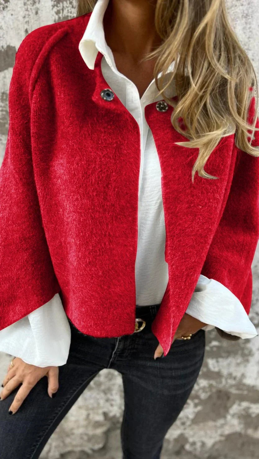 Manteau d'hiver femme – Manteau en laine élégant et chaud