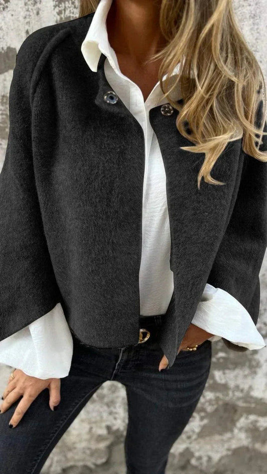 Manteau d'hiver femme – Manteau en laine élégant et chaud