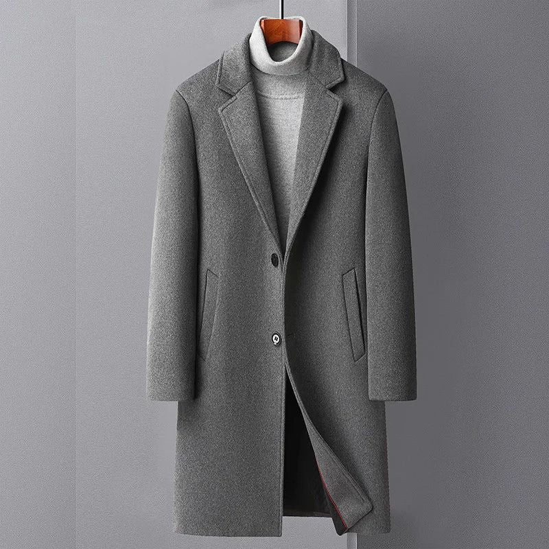 Manteau en laine homme – Veste élégante et chaude pour hiver