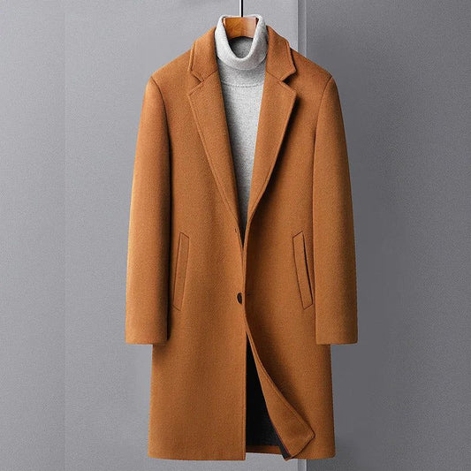 Manteau en laine homme – Veste élégante et chaude pour hiver