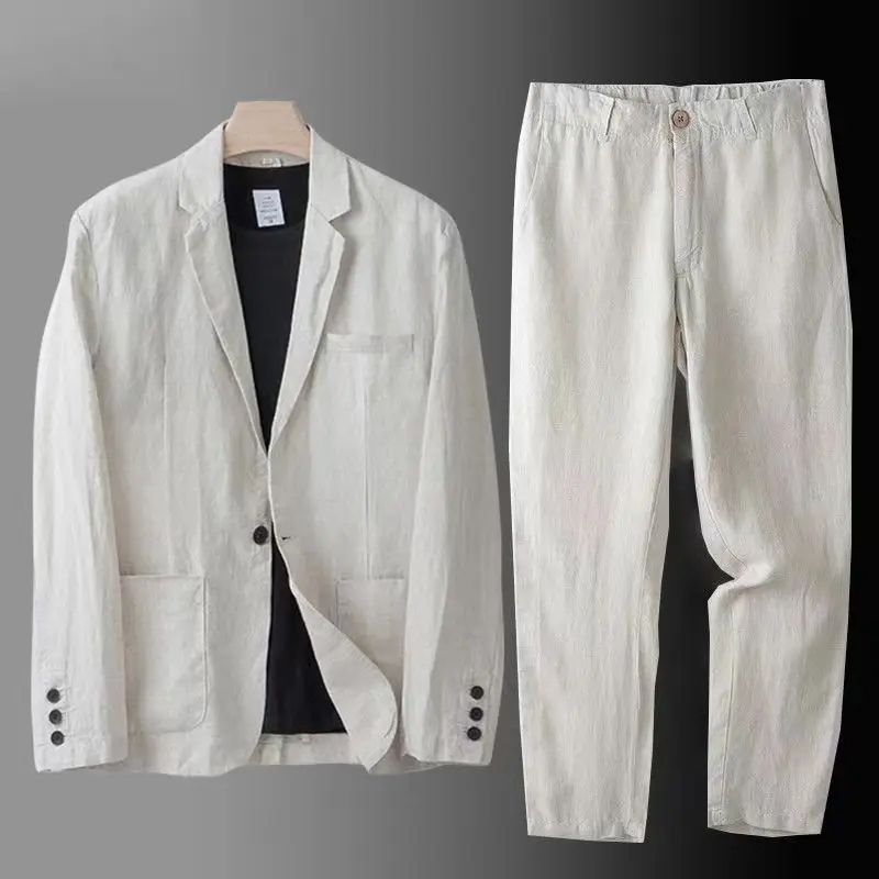 Blazer et pantalon élégant homme – Tenue habillée chic et moderne