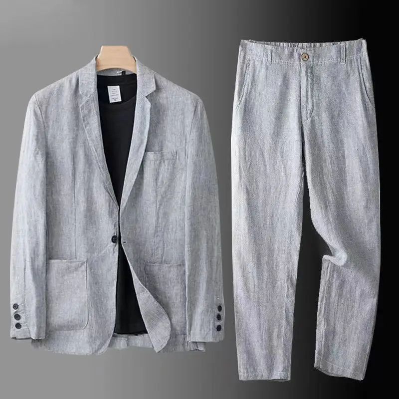 Blazer et pantalon élégant homme – Tenue habillée chic et moderne