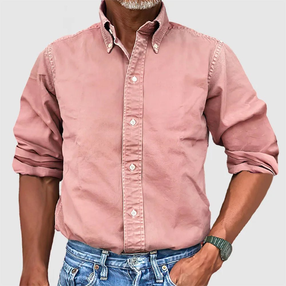 Chemise élégante homme été – Chemise légère et stylée à manches courtes