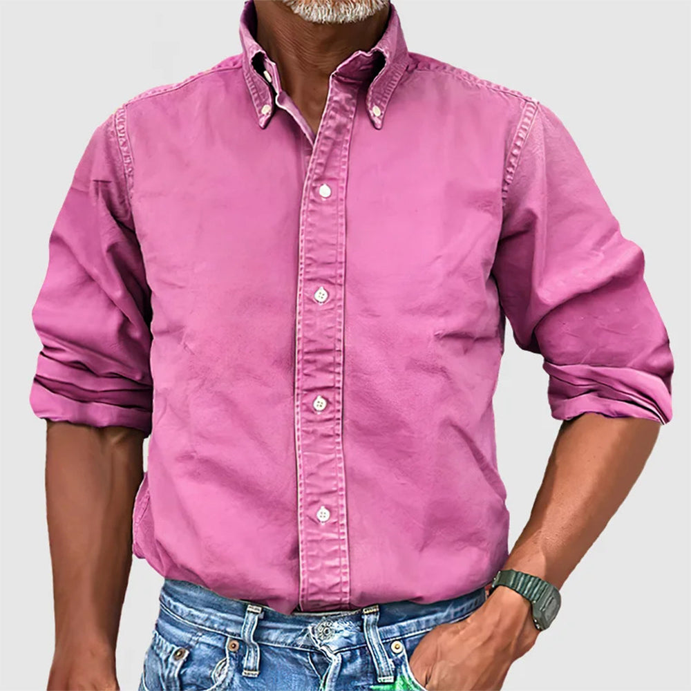 Chemise élégante homme été – Chemise légère et stylée à manches courtes