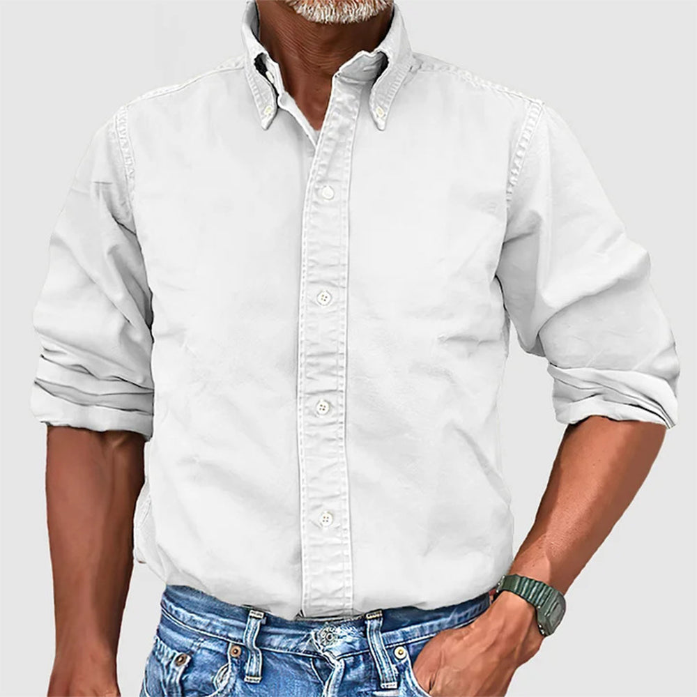 Chemise élégante homme été – Chemise légère et stylée à manches courtes