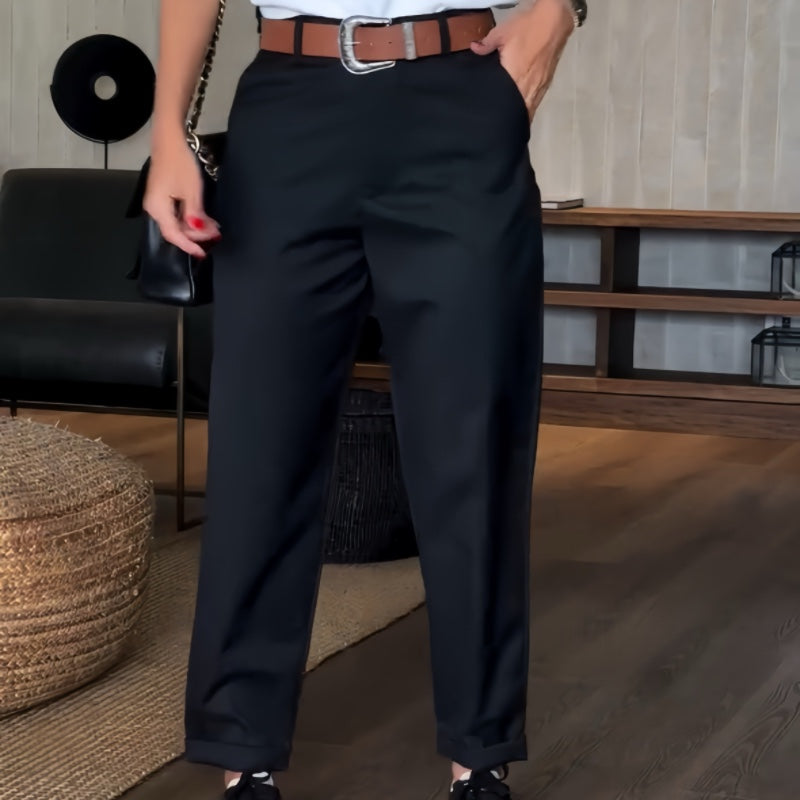 Pantalons d'été femme – Pantalon formel léger et élégant pour bureau