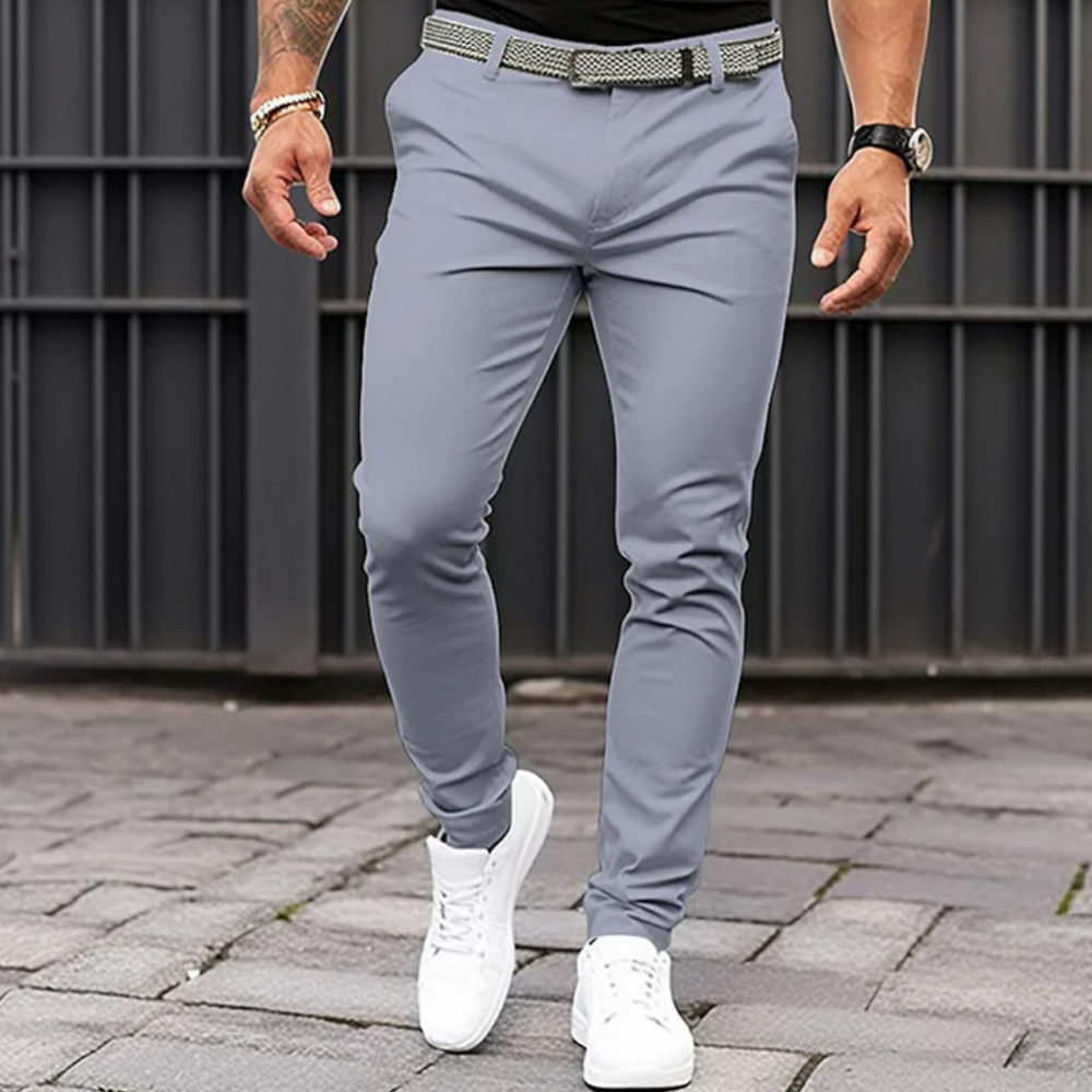 Pantalons formels été homme – Pantalon léger et élégant pour occasions spéciales