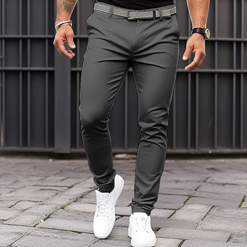 Pantalons formels été homme – Pantalon léger et élégant pour occasions spéciales