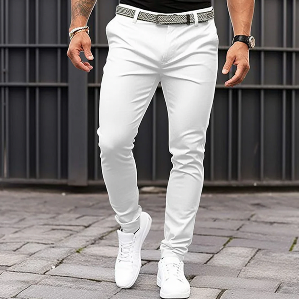 Pantalons formels été homme – Pantalon léger et élégant pour occasions spéciales