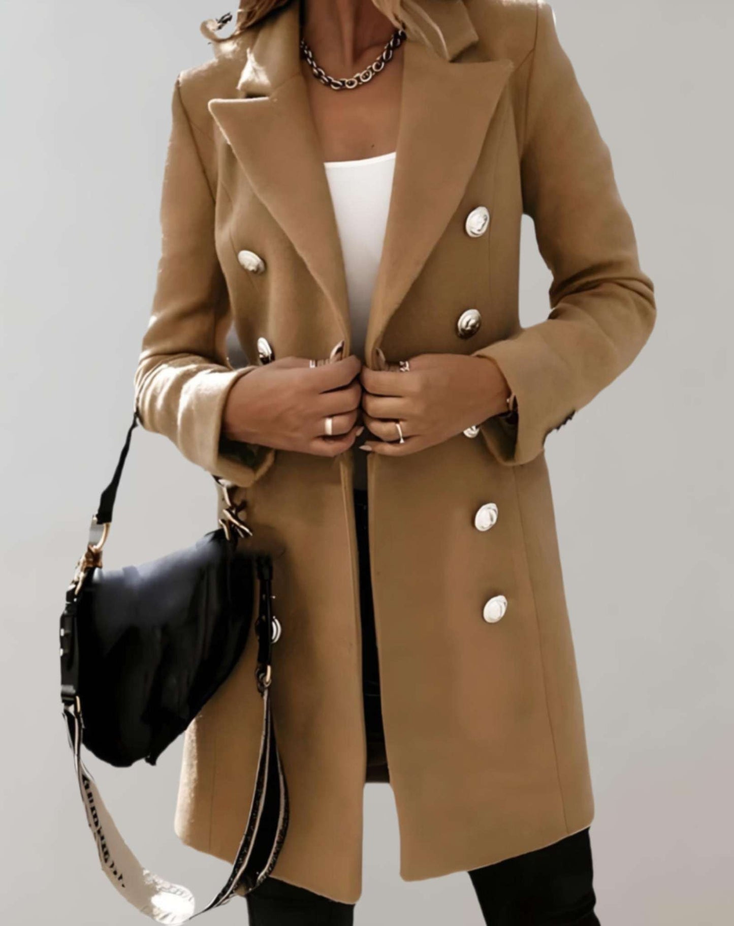 Manteau d'hiver femme – Manteau formel chaud et élégant