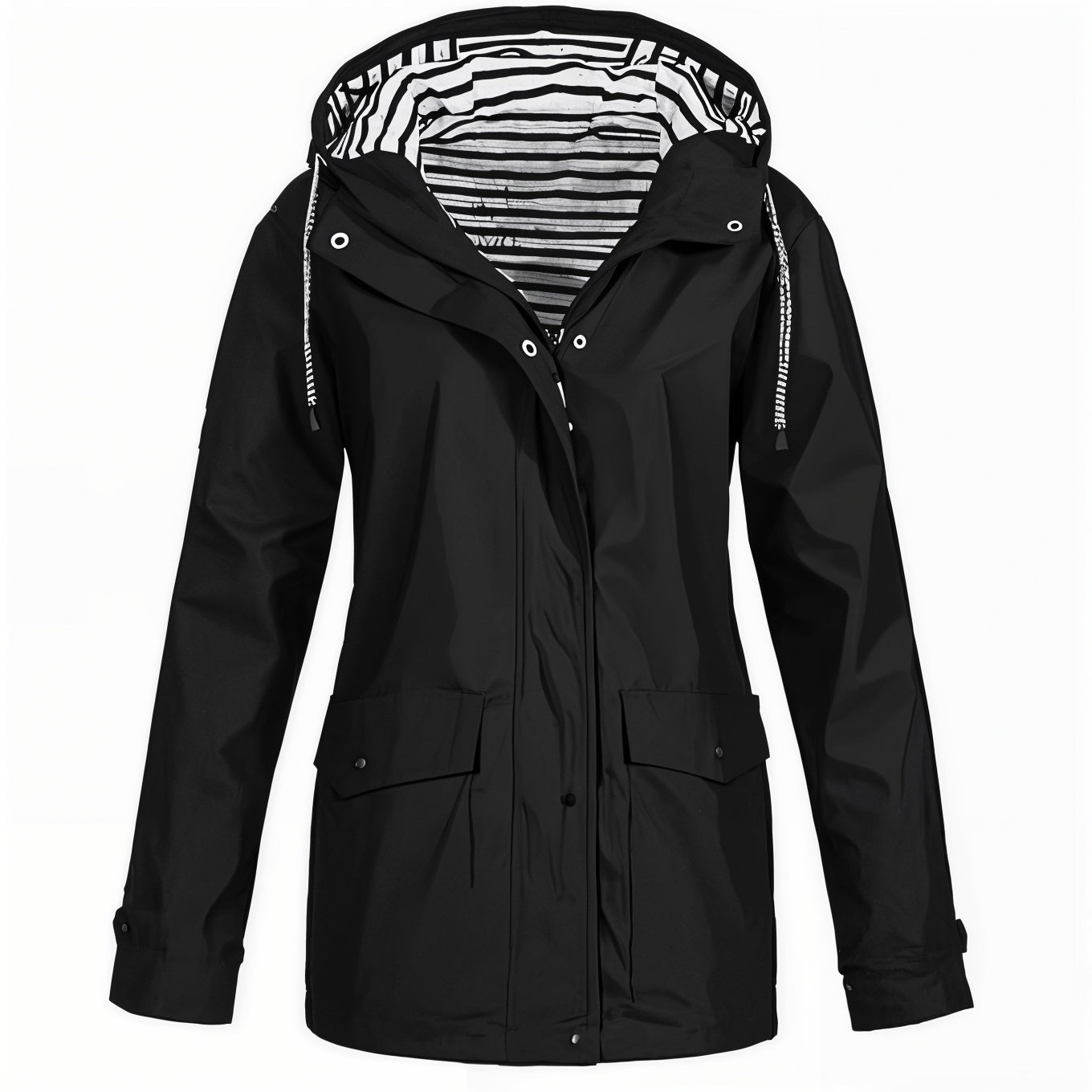 Veste de pluie femme – Veste imperméable légère et tendance pour loisirs