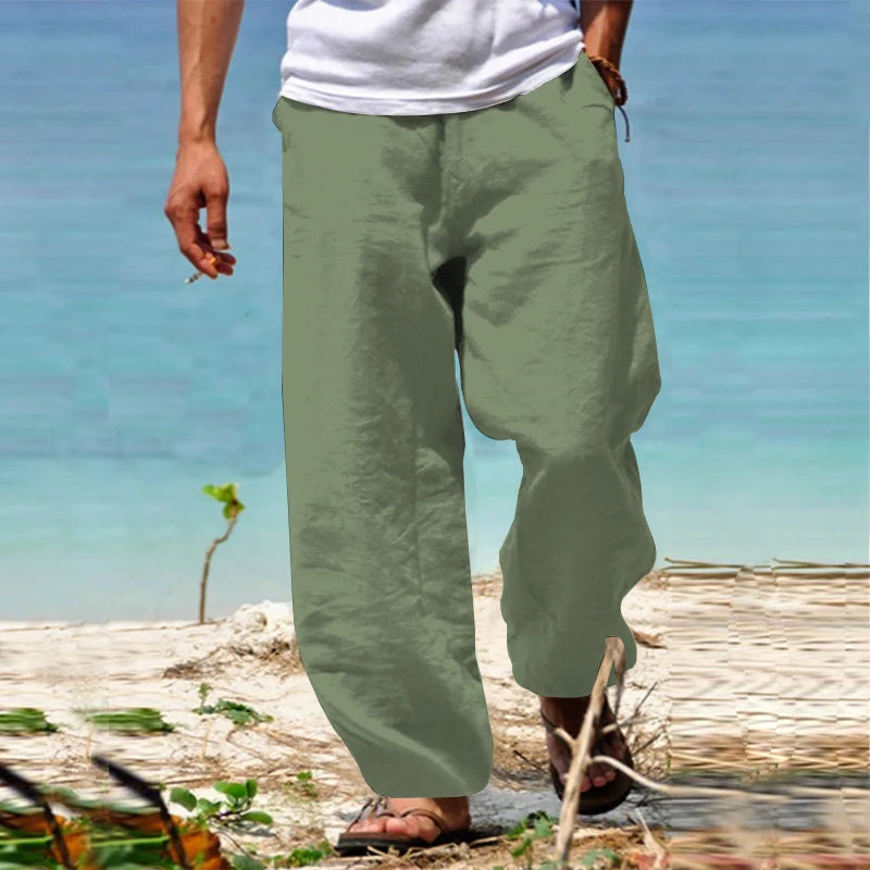 Pantalons d'été homme – Pantalons de loisirs légers et confortables