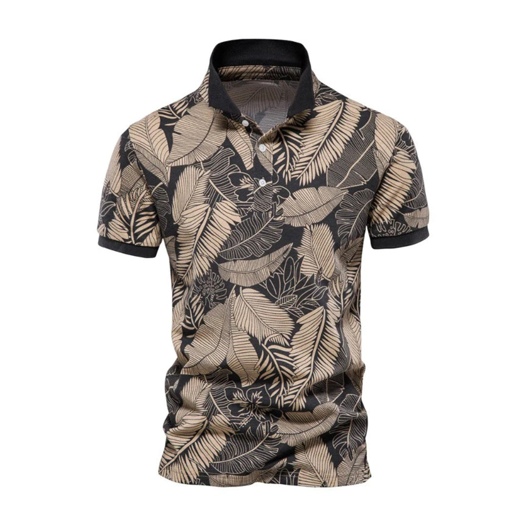 Chemise Polo été homme – Chemise légère Hawaii à manches courtes