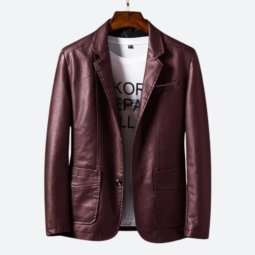 Veste en cuir femme – Veste élégante classique en cuir pour occasions spéciales