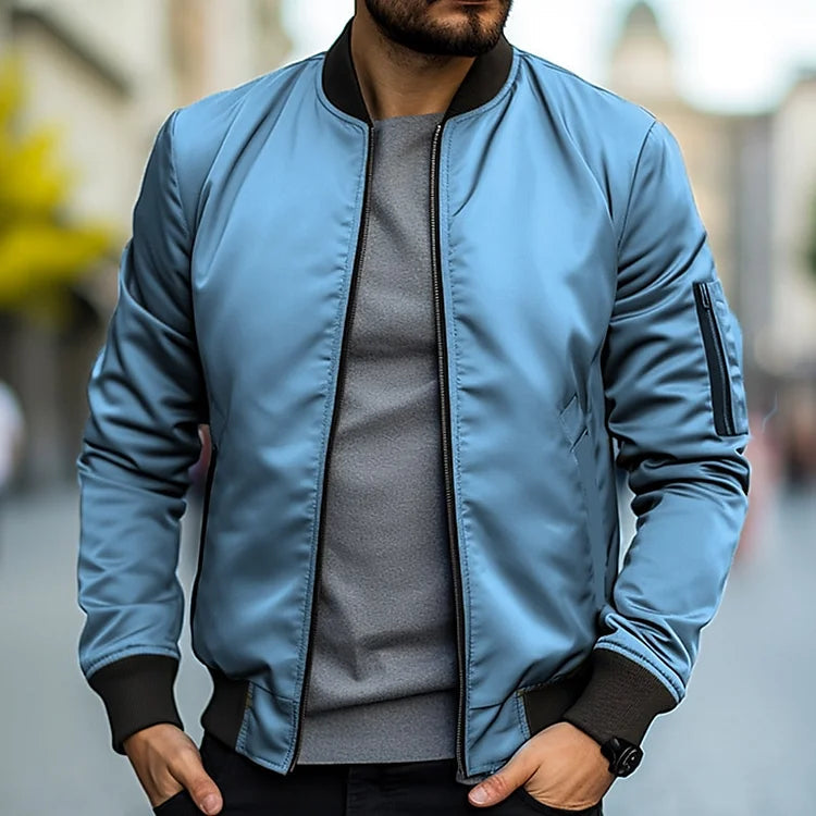 Veste bomber homme – Veste classique légère et tendance pour toutes occasions